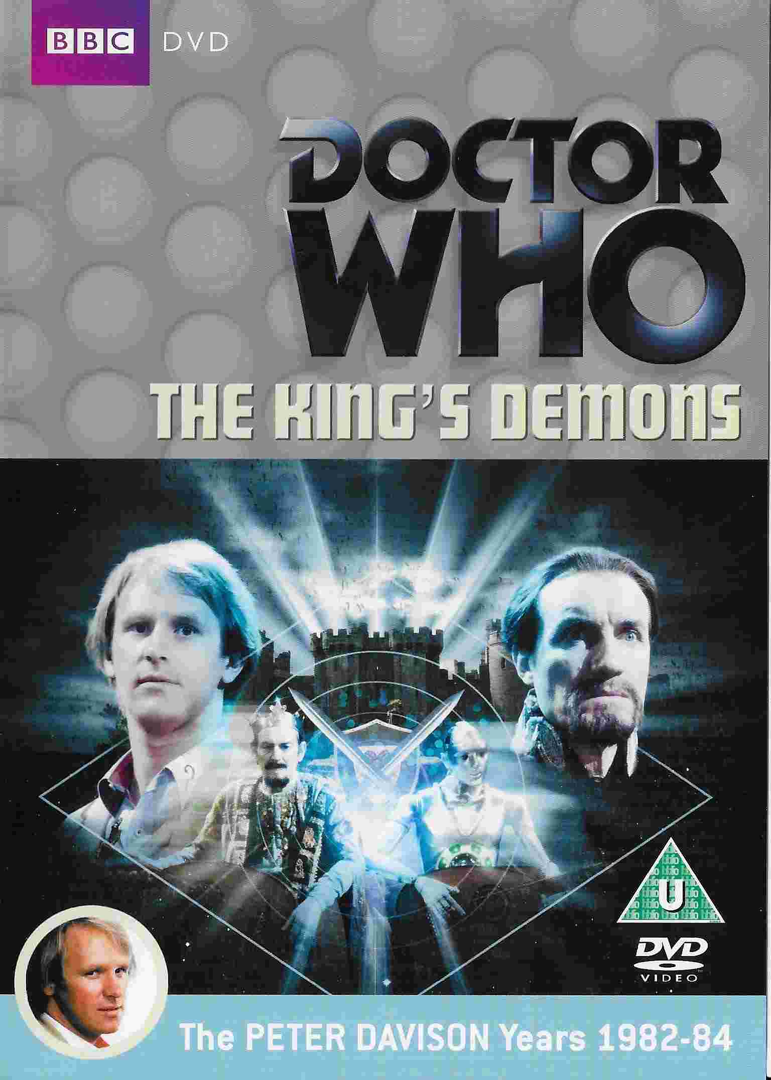 Picture of BBCDVD 2738A Doctor Who - The King\'s demons by artist Terence Dudley from the BBC records and Tapes library